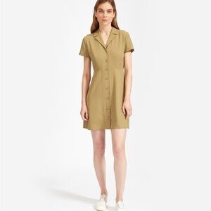 Everlane The Japanese GoWeave Notch Shirtdress Size: 00